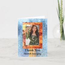 Asian Photo Graduation ThankYou