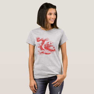 Asian Red Dragon T-Shirt
