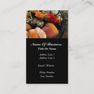 Asian Restaurant Business Card