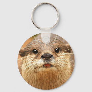 Asian Small Clawed Otter Key Ring