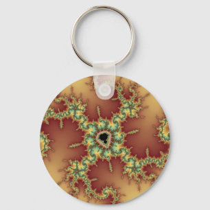 Asian Spider - Fractal Key Ring