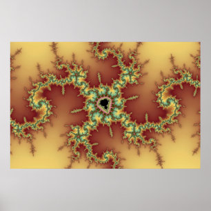 Asian Spider - Fractal Poster