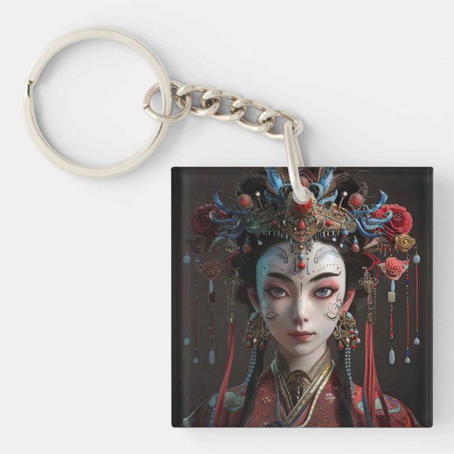  asian succubus key ring (Front)