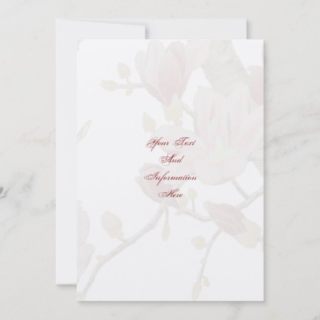 Asian Summer Invitation (Front)