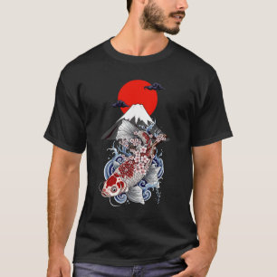 Asian Tattoo Japanese Koi Fish T-Shirts