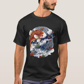 Asian Tattoo | Japanese Koi Fish | T-Shirts