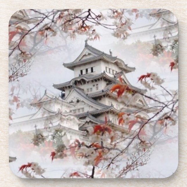 Asian Temple Coaster (Front)