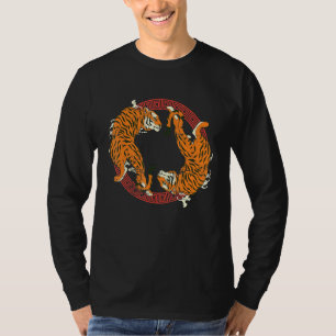 Asian Tiger Asia Animal Wild Cat Predator Wildlife T-Shirt
