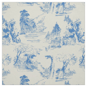 Asian Toile Fabric