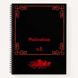 Asian Traditional Phoenix Notebook
