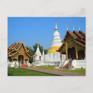 Asian Treasures - Temples in Thailand Postcard