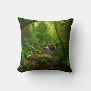 Asian tropical rainforestjungle,forest,environment cushion