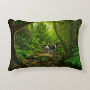 Asian tropical rainforestjungle,forest,environment decorative cushion