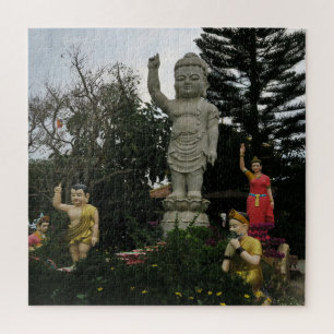 asian, vietnamese, art, sculpture, buddha, jigsaw puzzle