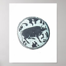 Asian Water Buffalo Design
