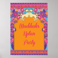 Asian - Wedding - Mehndi - Henna - Poster