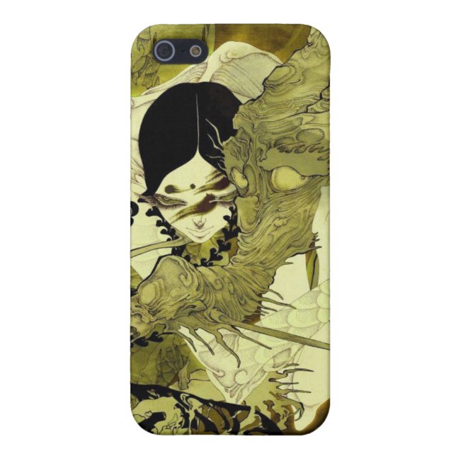 Asian With Dragon iPhone Case (Back)