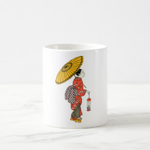 Asian Woman Coffee Mug