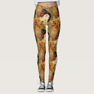 Asian Woman Collection Leggings