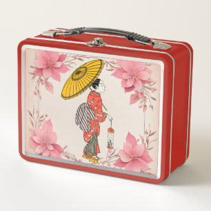Asian Woman Lunch Box
