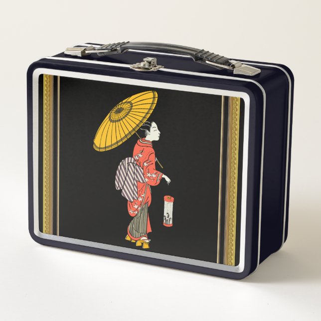 Asian Woman Lunch Box (Front)