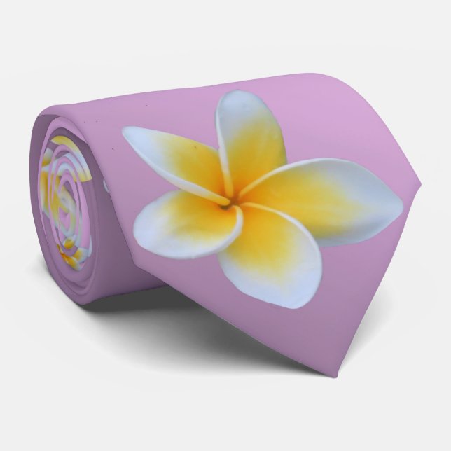 asian, yellow, white, bloom, bright, gold, floral tie (Rolled)