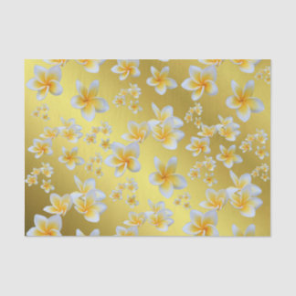 asian, yellow, white, bloom, bright, gold, floral tissue paper