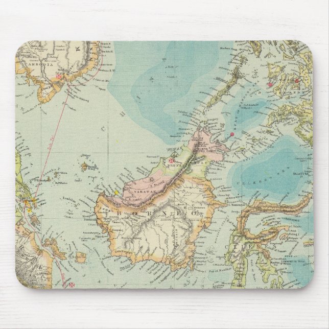 Asiatic Archipelago 2 Mouse Pad (Front)