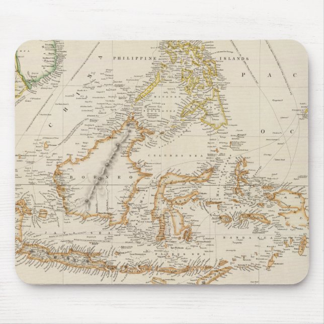 Asiatic Archipelago Mouse Pad (Front)