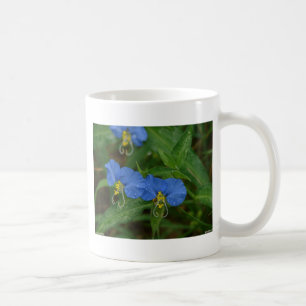 Asiatic Dayflower Blue WIldflower Apparel & Gifts Coffee Mug