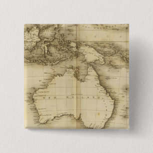 Asiatic Islands 15 Cm Square Badge