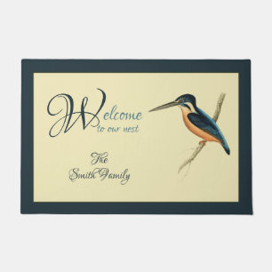 Asiatic Kingfisher Doormat