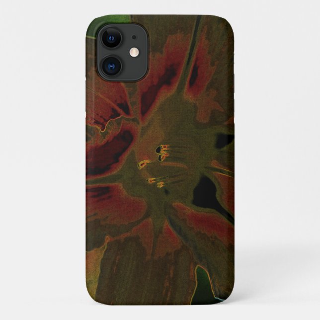 Asiatic lily NEON Case-Mate iPhone Case (Back)