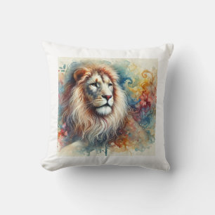 Asiatic Lion 060824AREF140 - Watercolor Cushion