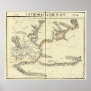 Asiatic Russia, Asia 31 Poster