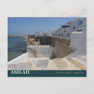 Asilah Ramparts and Atlantic Shore Postcard