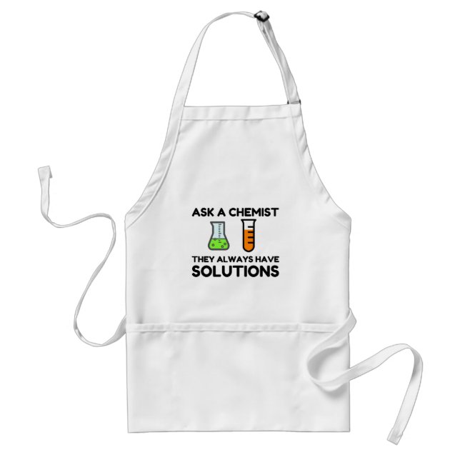 Ask A Chemist Standard Apron (Front)