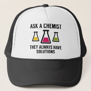 Ask A Chemist Trucker Hat