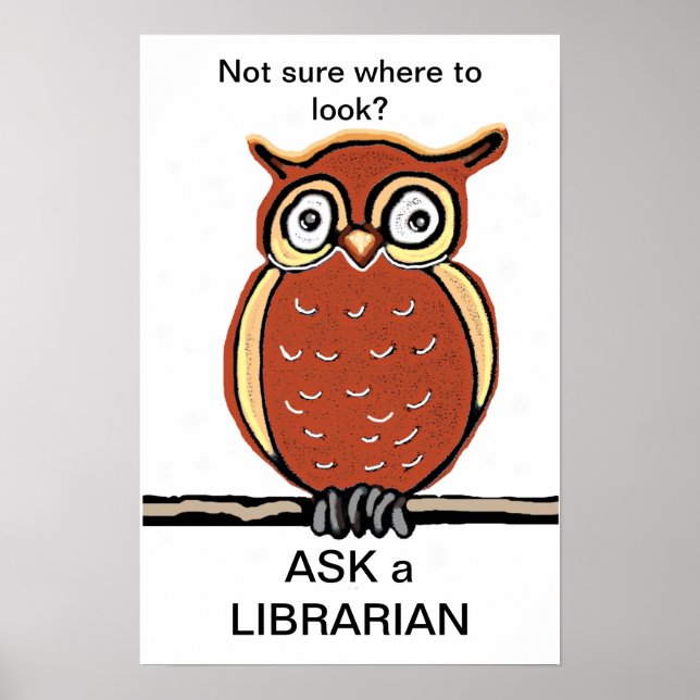 Ask a Librarian Poster (Front)