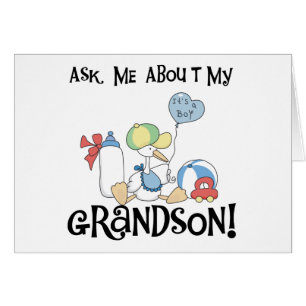 Ask About My Grandson Tshirts and Gifts