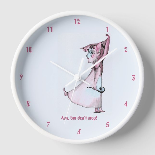 Ask but don't stop clock (Front)