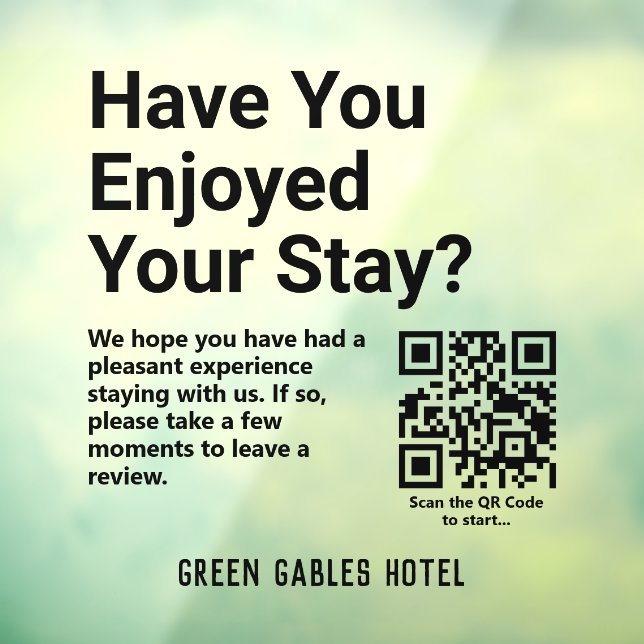 Ask Customers to Leave a Review QR Code (Sheet 3)