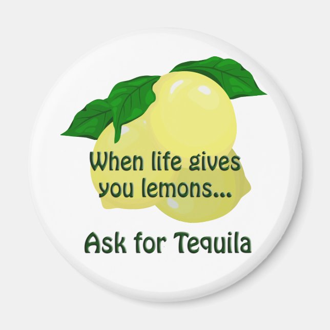 Ask for Tequila Magnet (Front)