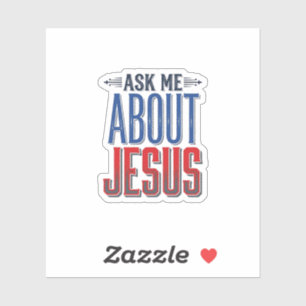 Ask Me About Jesus Vintage Christian Shirt Design 