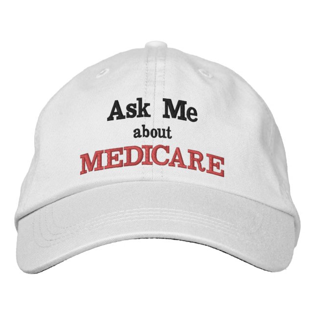 Ask Me About Medicare Hat (Front)