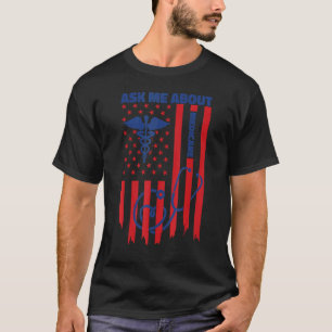 Ask Me About Medicare Health Insurance Consultant  T-Shirt
