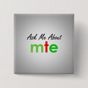 Ask Me About - Mission Theatre Ensemble 15 Cm Square Badge