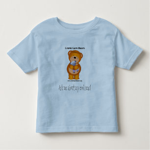 Ask me about my cool scar! - Cranio Care Bears Toddler T-Shirt