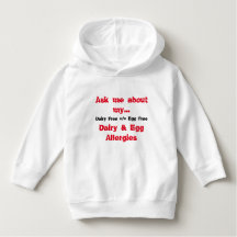 Ask Me About My Dairy & Egg Allergies