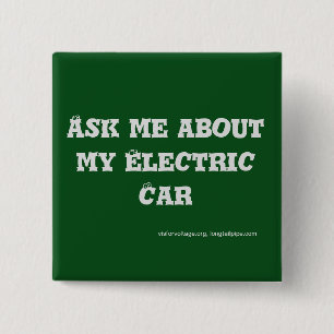 Ask me about my Electric Car - Button